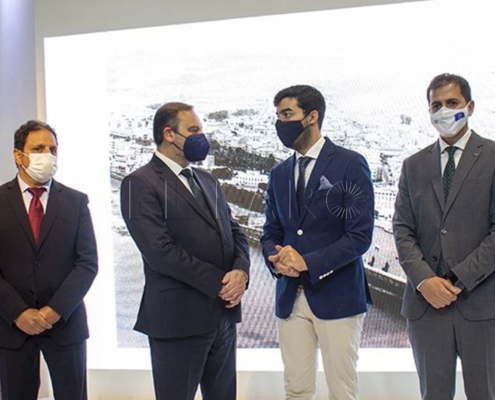 Melilla presenta en Fitur el proyecto de un nuevo hotel, ‘Mar de Alborán’