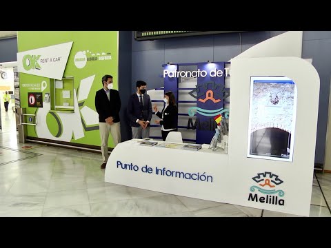 El Patronato de Turismo inaugura un stand en el Aeropuerto de Melilla